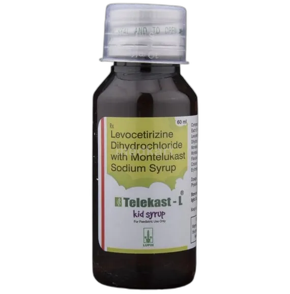 telekast l kid syrup 60 ml